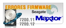 recuperar datos disco no reconoce la bios, firmware maxtor seagate 7200.10 7200.11